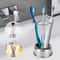 Stainless Steel Toothbrush Holder Toothpaste Stand Rack For Bathroom 2