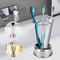 Stainless Steel Toothbrush Holder Toothpaste Stand Rack For Bathroom 2