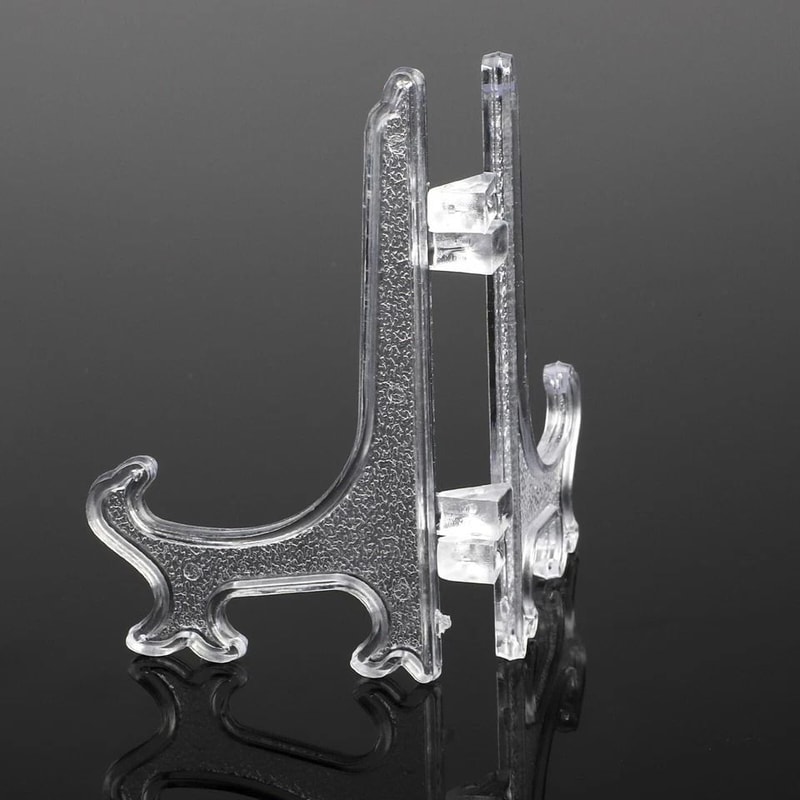 Easel Display Stand Foldable Photo Frame Card Holder For Tabletop Displays 0