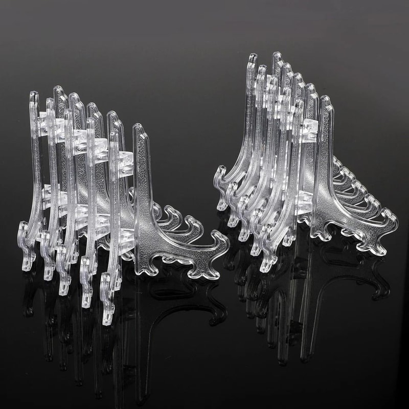 Easel Display Stand Foldable Photo Frame Card Holder For Tabletop Displays 6