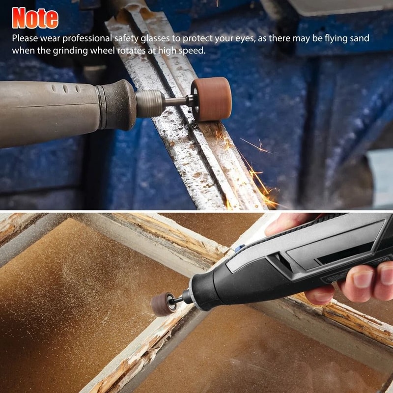 Sanding Drum Kit With Sleeves Mandrels For Rotary Tool Set For Woodworking DIY And Polishing 1