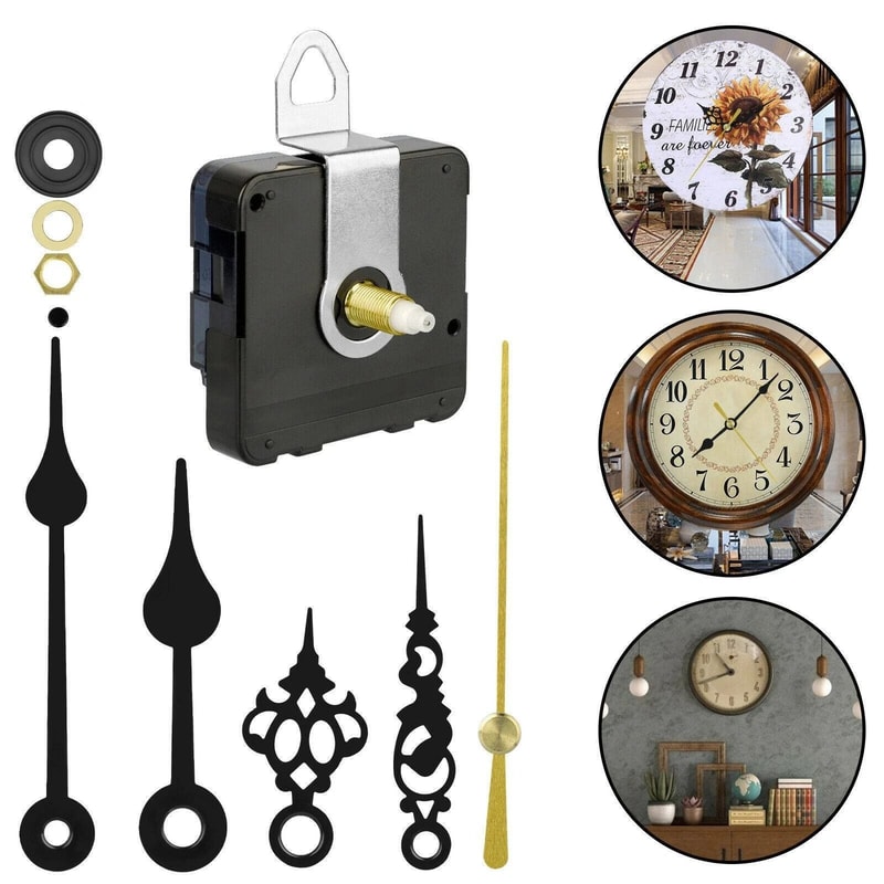 DIY Clock Movement Mechanism Kit Wall Replacement Repair Motor For Custom Clock Creations 2