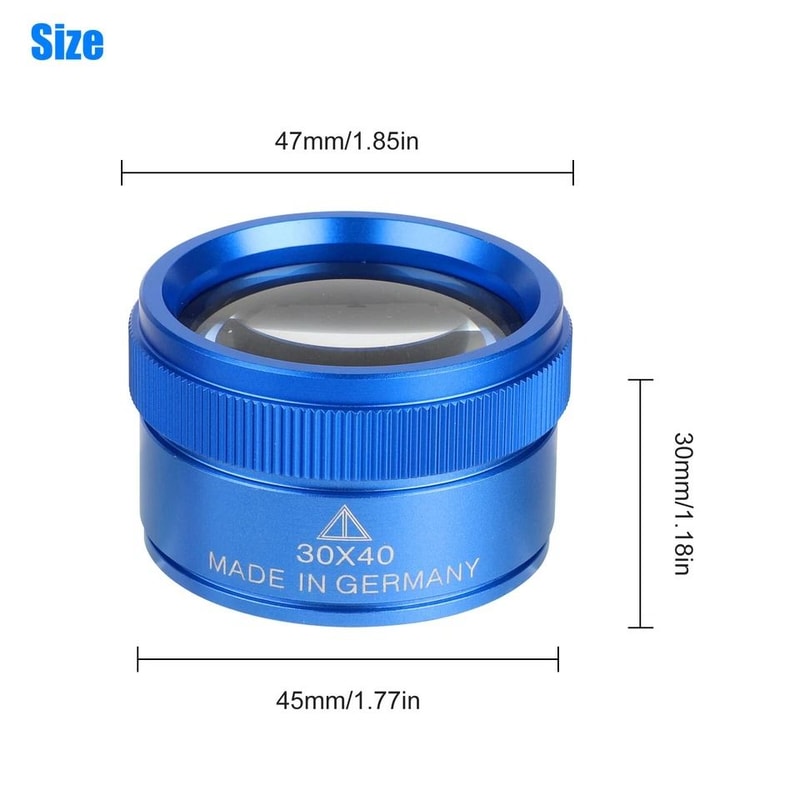 Magnifying Glass Jewelry Magnifier Portable Optical Lens For Repair Inspection 3