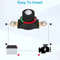 Side Post Battery Disconnect Switch Isolator CutOff For Automotive 2