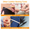 Premium Leather Sewing Kit Complete Waxed Thread Repair Tool Set For DIY Leather Projects 2