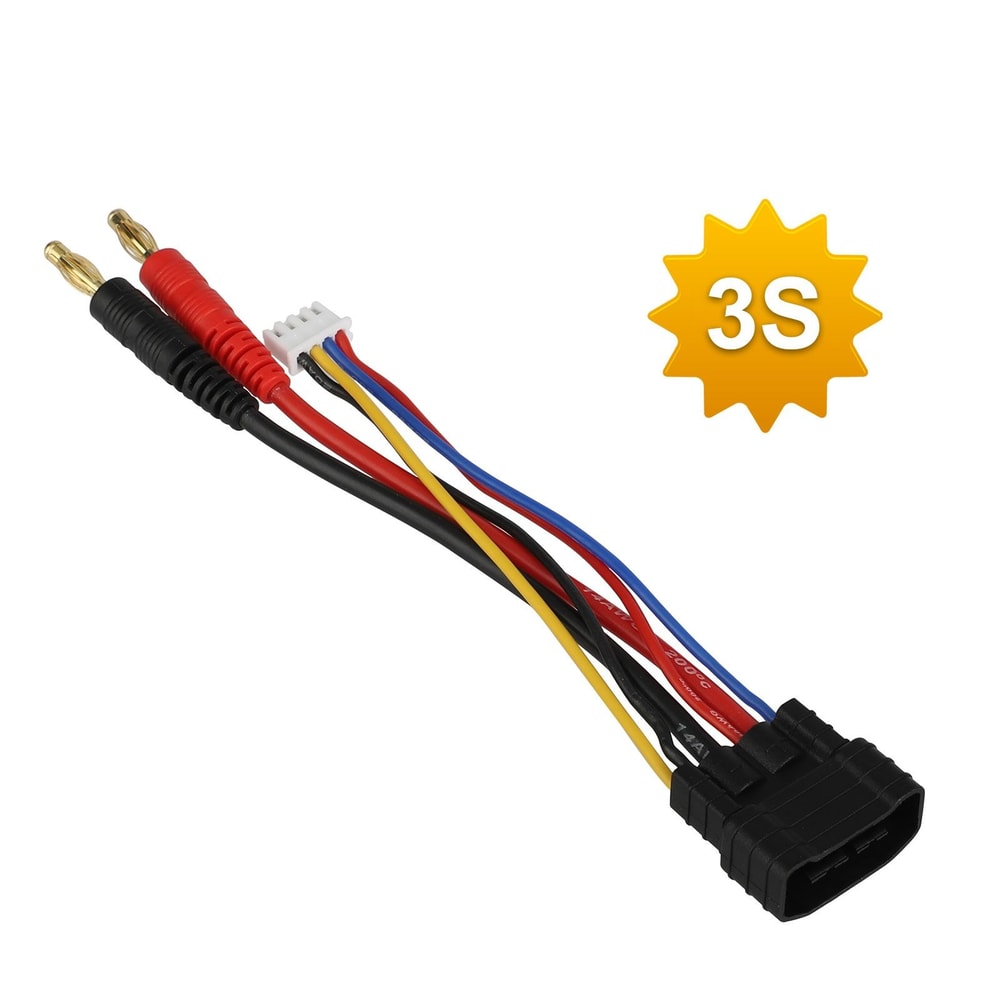 Lipo Battery Bullet Connector Cable Adapter For RC Cars 3