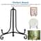 Iron Easel Display Stand Classic Plate Holder Photo Frame Rack Adjustable AntiSlip 6
