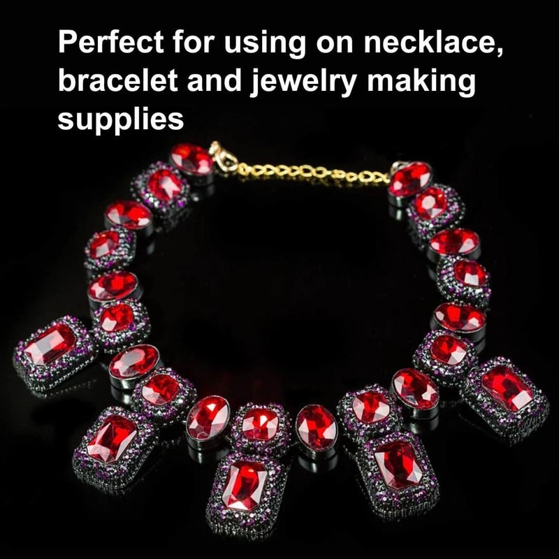 Jewelry Necklace Bracelet Extender With Lobster Clasp Stainless Steel 1