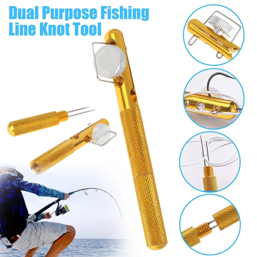 Fishing Knot Tying Tool Line Clipper Quick Snip Hook Nipper For Outdoor Anglers 7