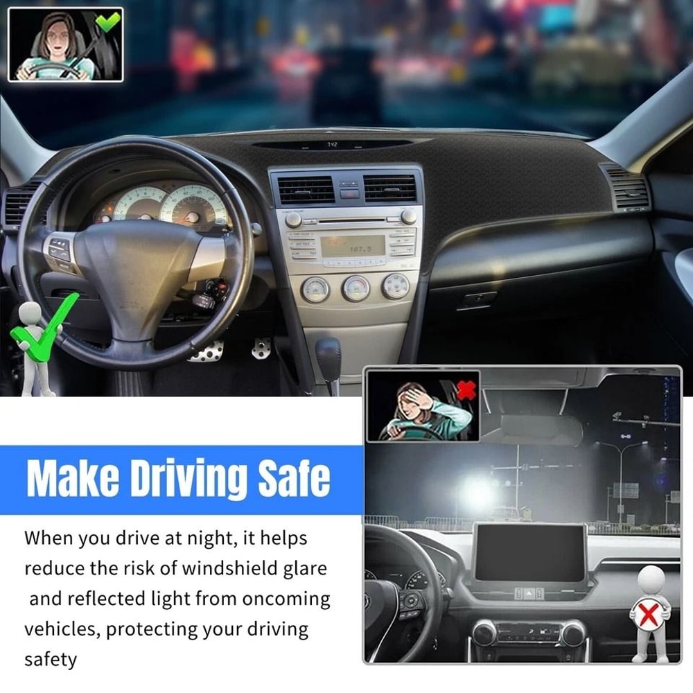 Custom Dash Cover Mat Dashboard Carpet Pad 6