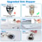 Universal Bathroom Sink Stopper Pop Up Drain Plug Easy Install Anti Rust Drain Filter 1