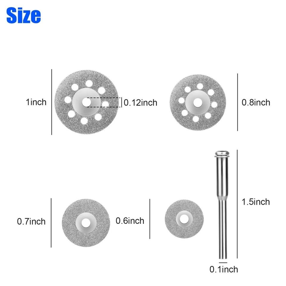 Cutting Wheels For Rotary Tool Metal Cut Off Disc Set 4