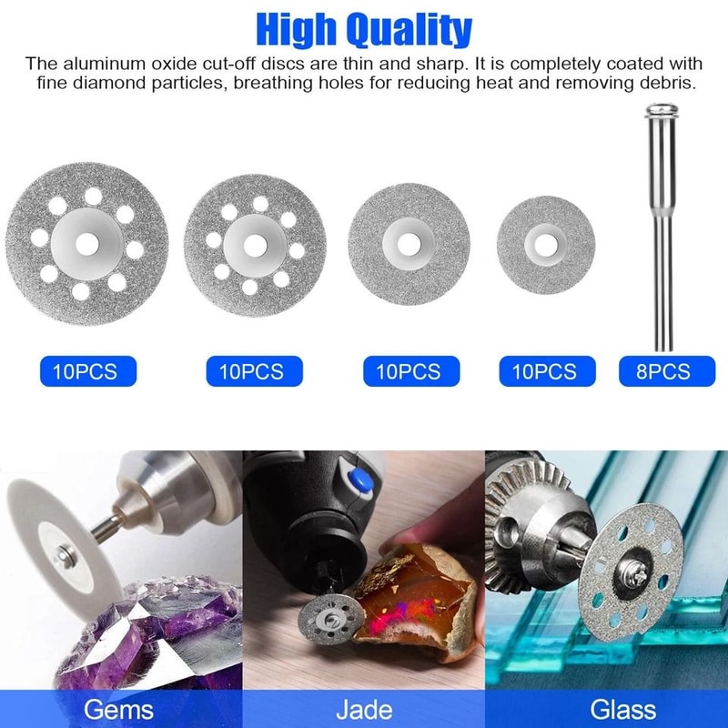 Cutting Wheels For Rotary Tool Metal Cut Off Disc Set 1