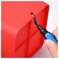 deburring tool set for metal, pvc, aluminum, and more with hss blades