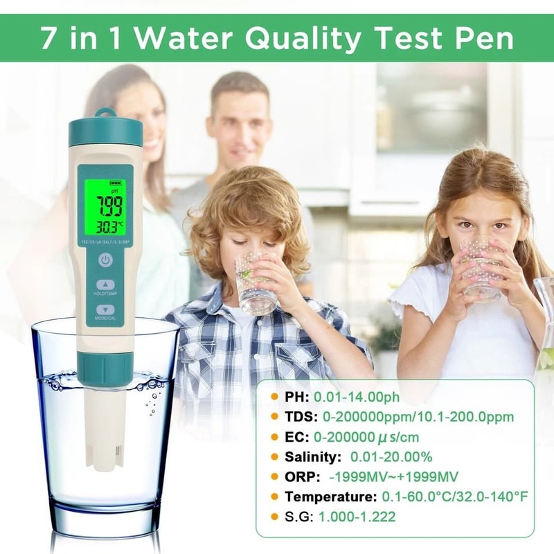 Digital LCD Water Quality Tester Meter Pen 4