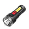 Tactical Rechargeable Flashlight Torch USB Rechargeable Waterproof 6