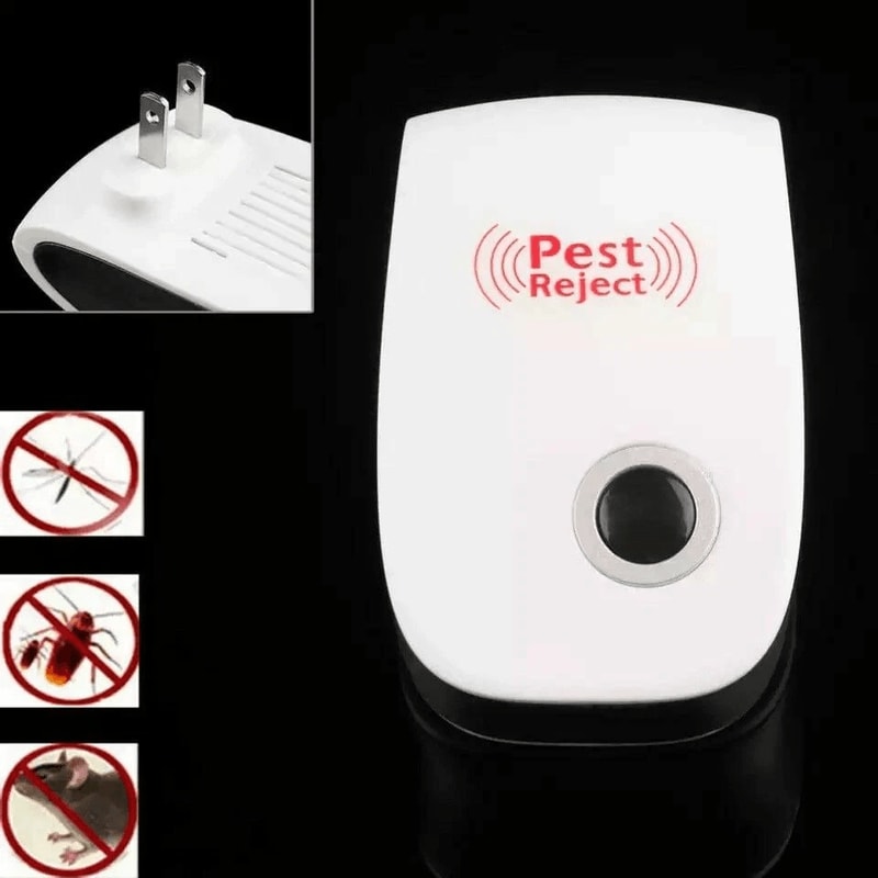 Pest Reject Pro Ultrasonic Repeller For Home Office Bed Bugs Mites Spiders Roaches Defender 2