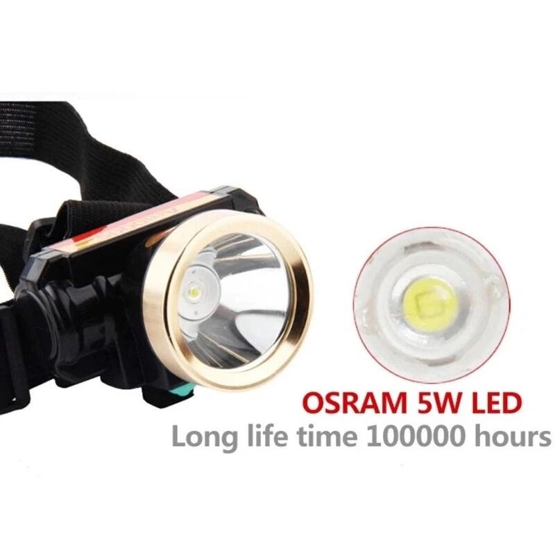 LED Rechargeable Waterproof Headlamp Adjustable Headlight For Outdoor Adventures 1
