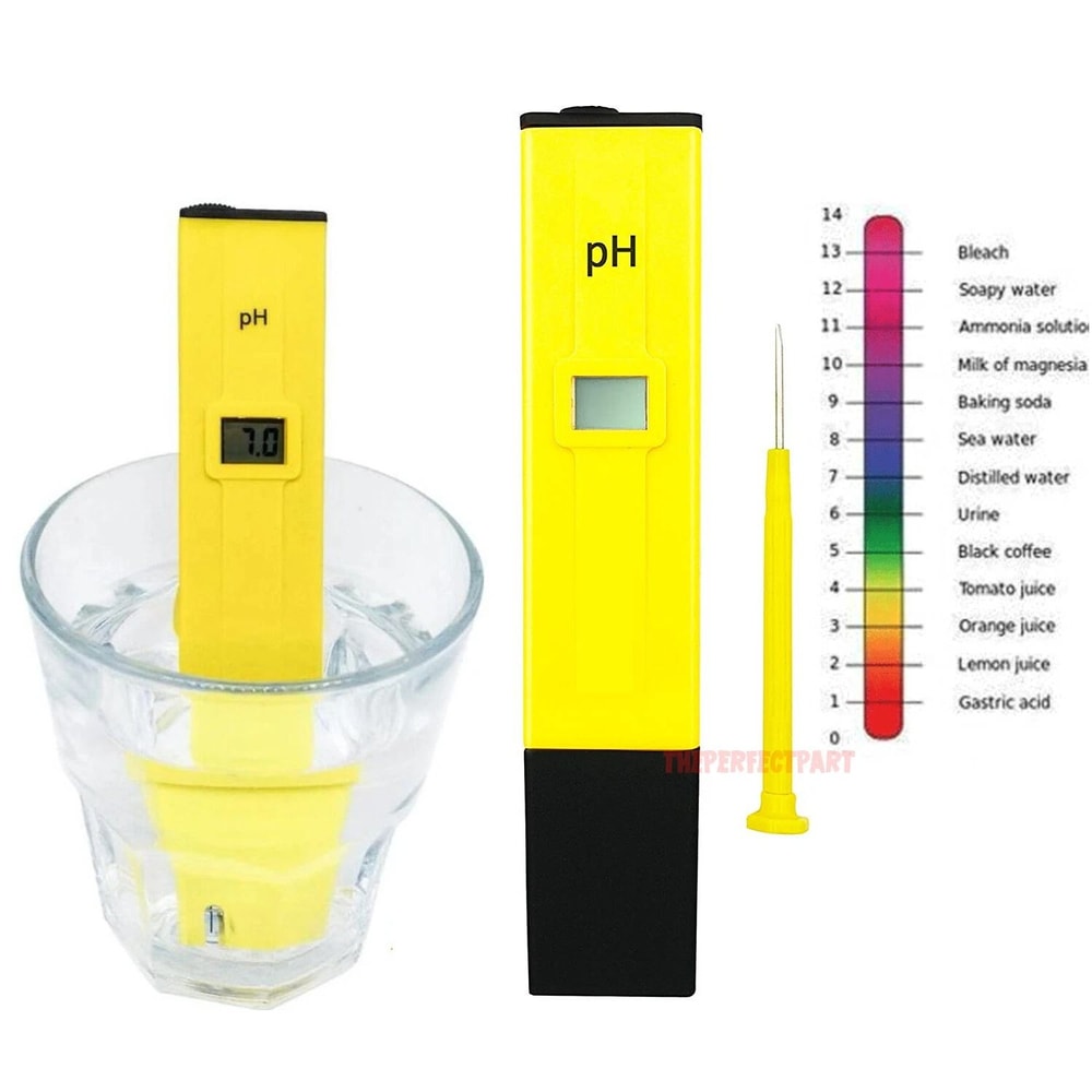 Digital Electric PH Meter LCD Tester For Hydroponics Aquarium Water Accurate PH Test Pen 1
