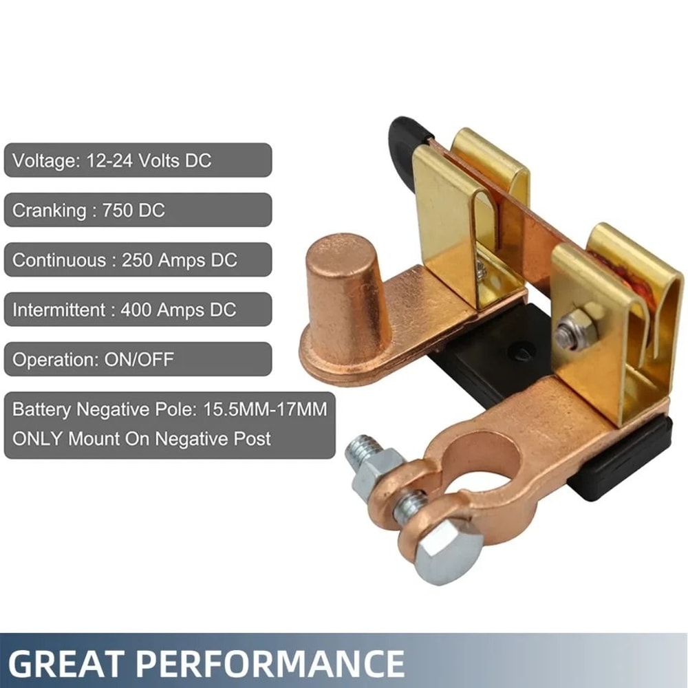 Heavy Duty Battery Disconnect Switch Master Cut Off Power Kill For Car RV 7