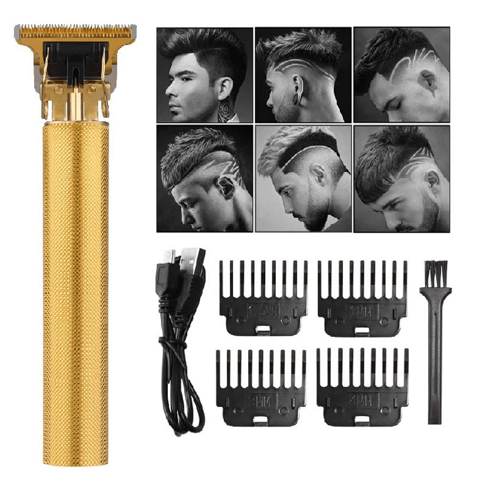 Cordless Professional Hair Clippers Beard Trimmer For Precise Cuts 16