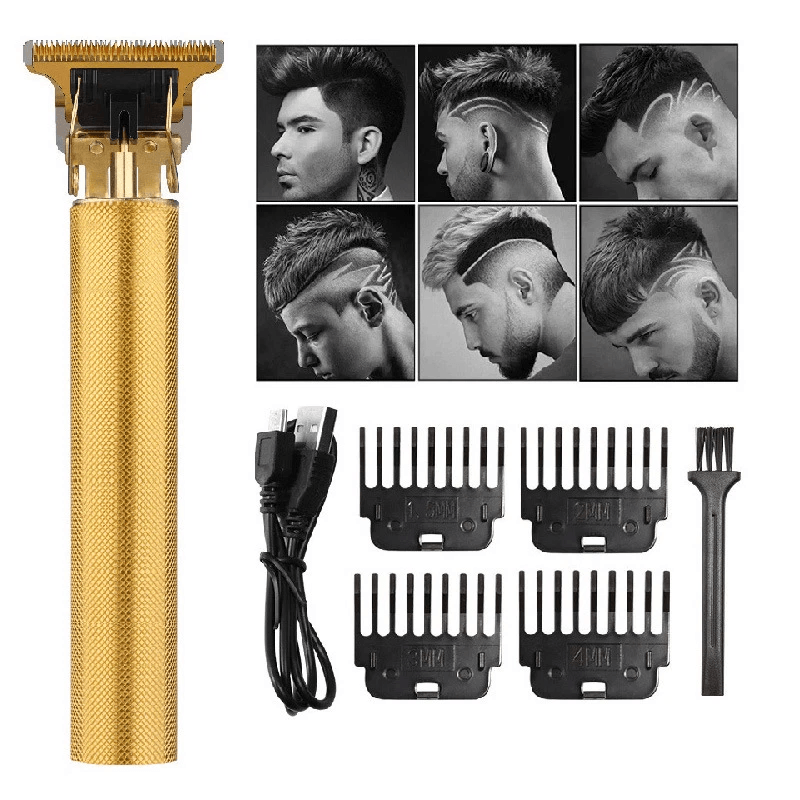 Cordless Professional Hair Clippers Beard Trimmer For Precise Cuts 16