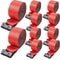 Truck Straps Tie Down Winch Straps With Flat Hooks 7