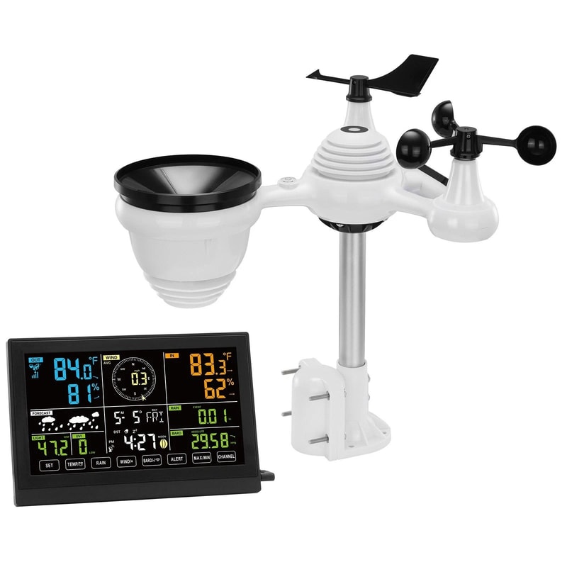 Wireless Weather Station For Indoor Outdoor Monitoring No WiFi 4