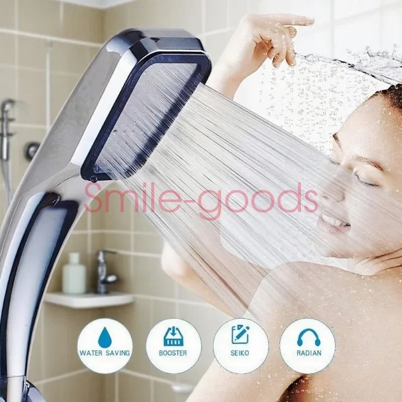 High Pressure Handheld Shower Head Water Saving Bath Nozzle For Powerful Shower Experience 7