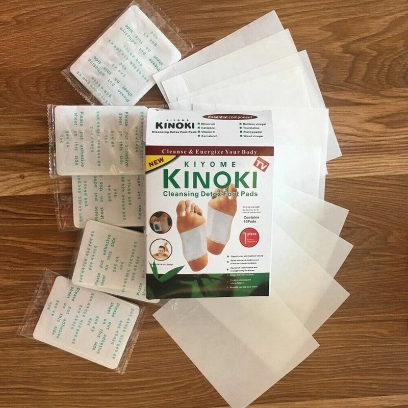 Cleansing Detox Foot Pads For Pain Relief Toxin Removal Herbal Organic Foot Patches For Wellness 7