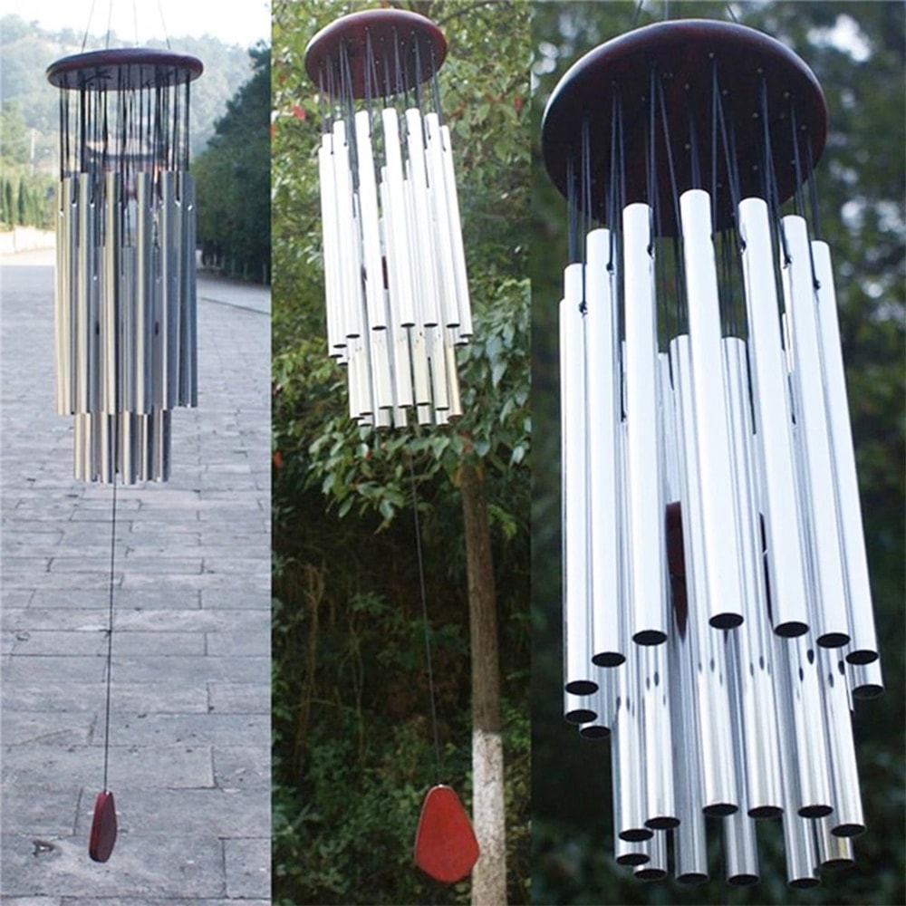 Large Tubes Wind Chime Chapel Bells Outdoor Garden Decor Gift 5