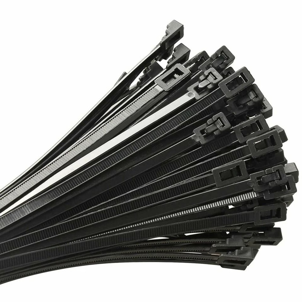 Heavy Duty Releasable Nylon Cable Zip Ties 0