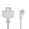Grounded 3Outlet Extension Cord With Flat Plug 0