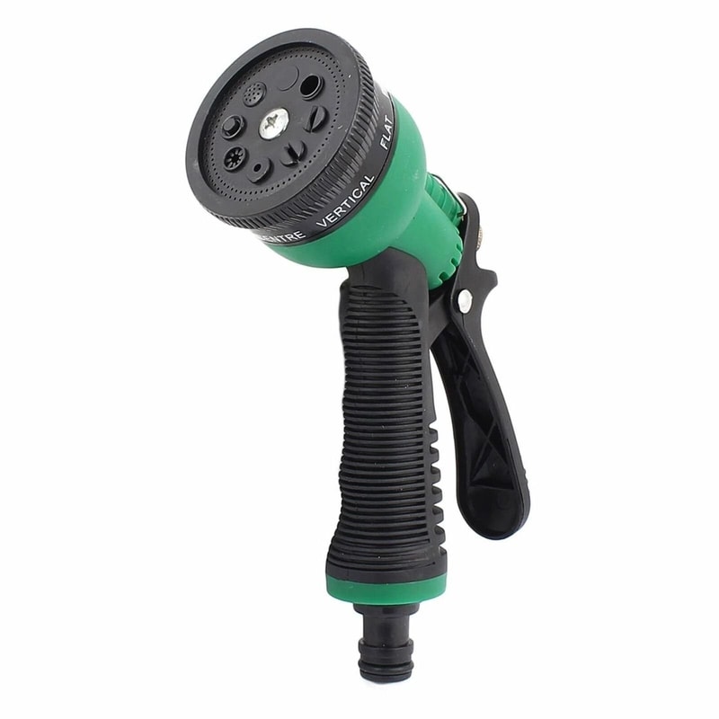 Heavy Duty Garden Hose Spray Nozzle Water Pressure Patterns For Efficient Spraying 0