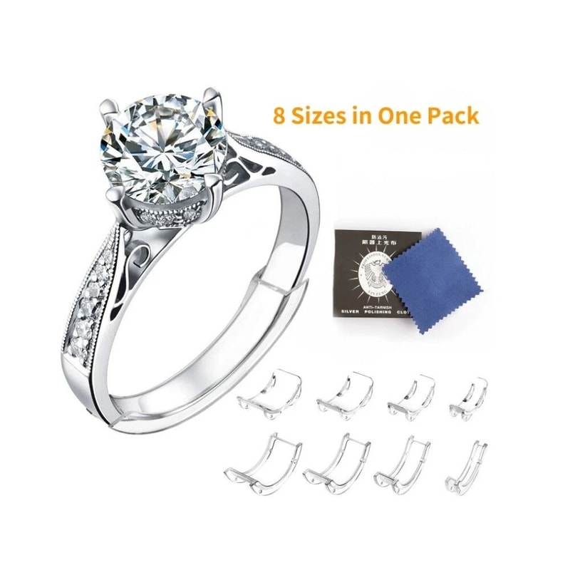 Invisible Ring Size Adjuster Spacer Guard For Loose Rings 6