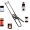 Stainless Steel Can Opener Adjustable Jar Lid Gripper Multifunction Kitchen Tool 1