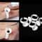 Disposable Glue Rings For Eyelash Extensions Tattoo Pigment Cups Convenient Hygienic Glue Holders 3