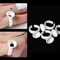 Disposable Glue Rings For Eyelash Extensions Tattoo Pigment Cups Convenient Hygienic Glue Holders 3