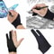 Two Finger Drawing Glove For Graphic Tablet AntiFouling Artist Glove For Smooth Strokes And Comfort 3