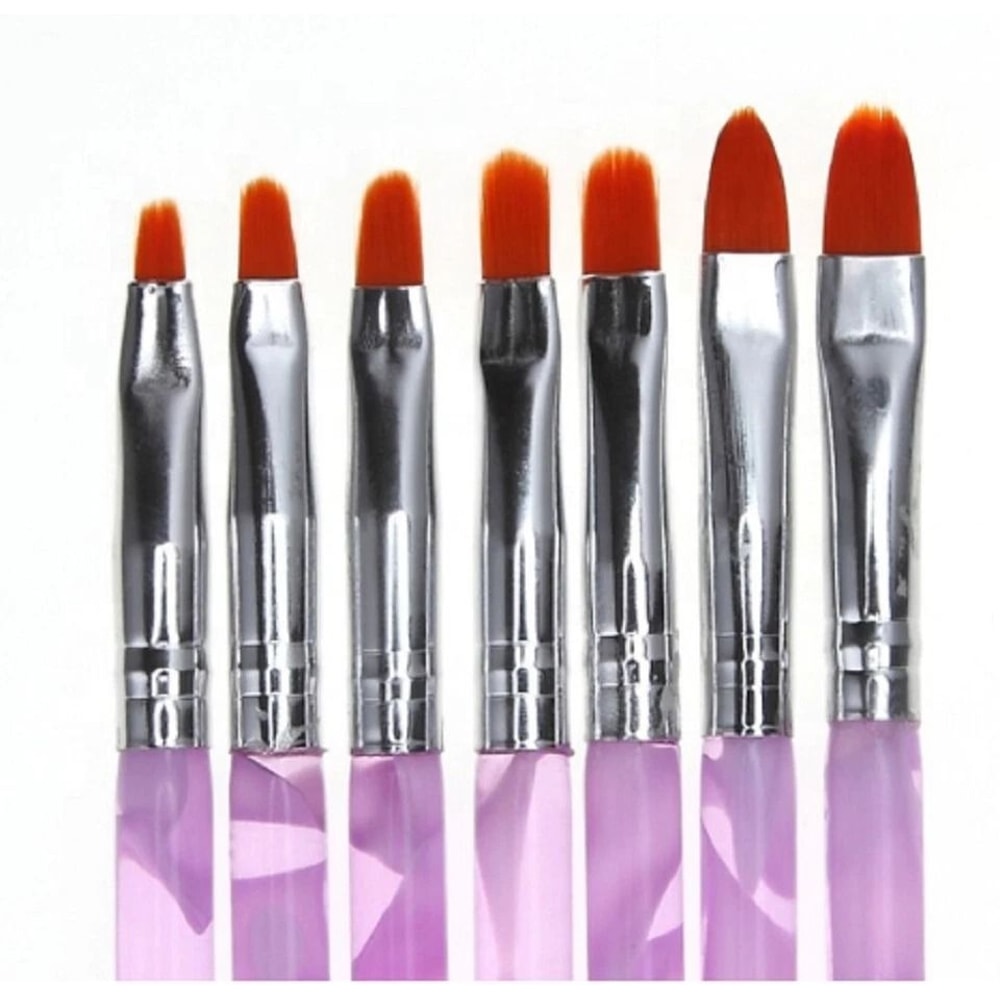 Nail Art Brush Set For Acrylic Gel Polish Drawing Painting Pens For Professional Manicures 0