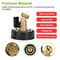IBC Tote Tank Adapter Fittings For Coarse Thread Male Valve Heavy Duty Brass PP Construction 1