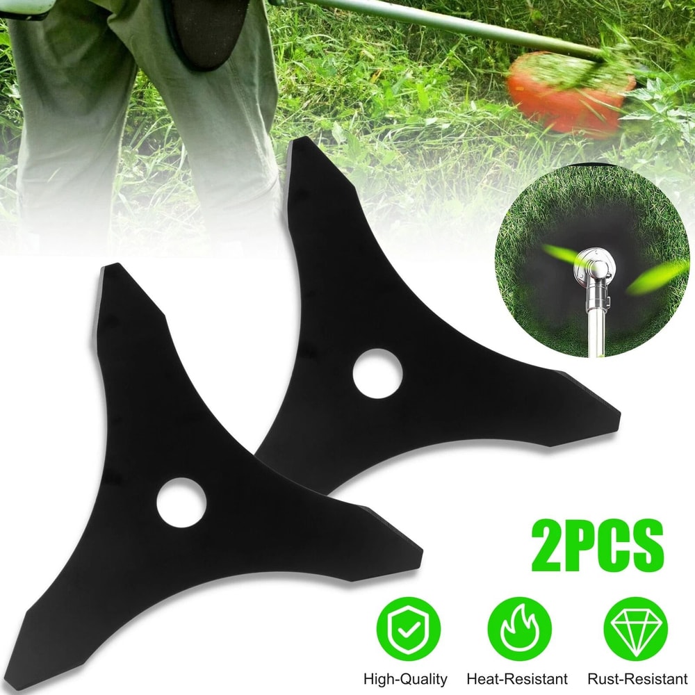 Steel Brush Cutter Blades For Weed Eater And Trimmer Replacement Durable 7