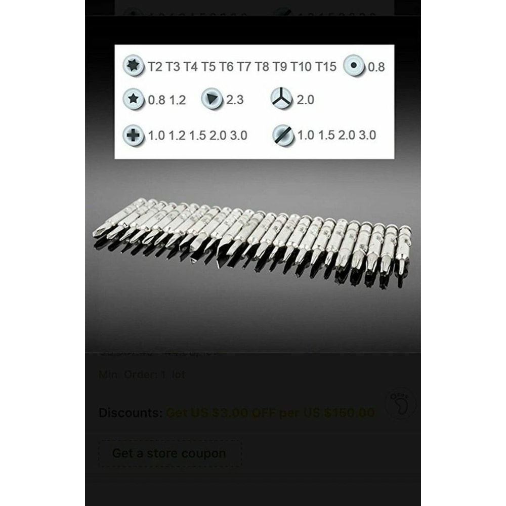 Watchmakers Professional Precision Screwdriver Repair Kit For Eyeglasses Watches More 4