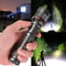 Rechargeable LED Flashlight Tactical Police Torch Super Bright Zoomable 1