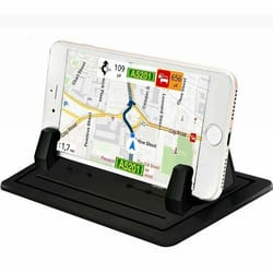 universal car dashboard phone holder anti slip pad for safe driving mobile mount