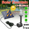 Solar Powered Floating Fountain Pump For Bird Bath Pond Garden Decor 5