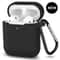 Shockproof AirPods Case Silicone Cover With Keychain Clip Protective AirPods Case 0