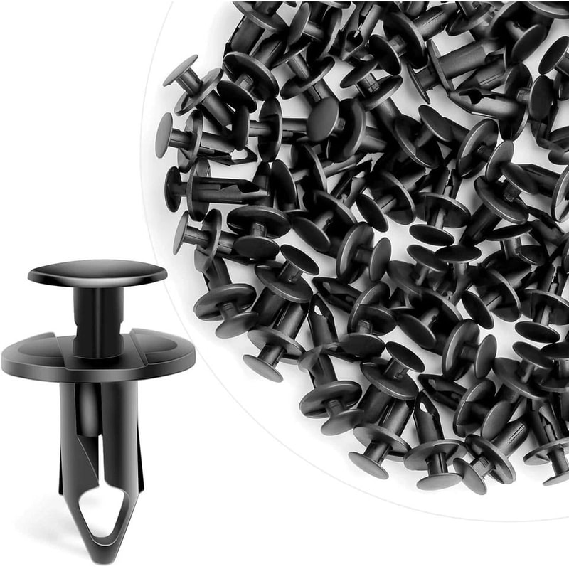 Universal Car Bumper Clips Push Rivet Fasteners Nylon Trim Retainer Set For Fender And Panel Repair 5
