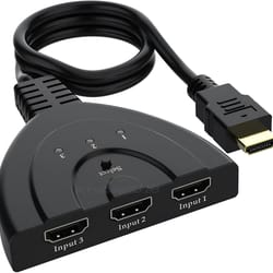 hdmi switch high speed hdmi splitter plug and play video switch adapter