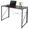 Foldable Home Office Desk Compact Computer Writing Desk Portable Laptop Workstation Table 0